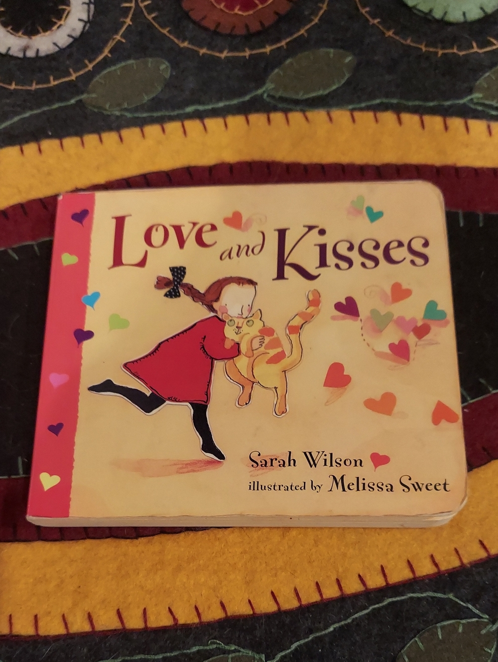 ❤️ Love and Kisses Board Book  By Sarah Wilson
